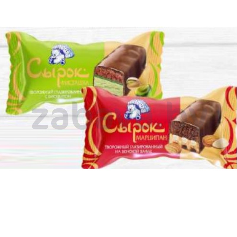 Сырок «Тимоша», творожн., глазир., 15%, 60 г, фисташка или марципан