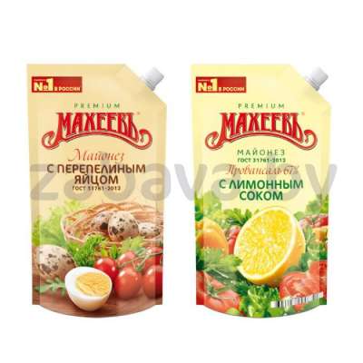 Майонез «Махеевъ», 67%, 380 г