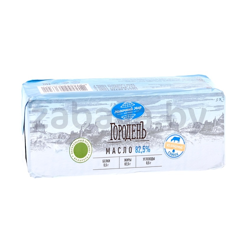 Масло сладкослив. «Городенъ», 82,5%, 180 г