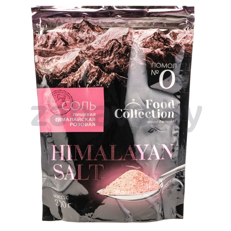Соль Food Сollection, гималайская, розовая, 300 г