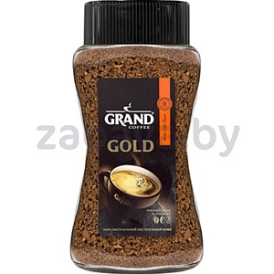 Кофе растворимый Grand Coffee Gold, сублимированный, 90 г