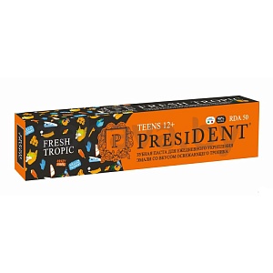 Зубная паста детская President, 70/43 мл, в ассортименте