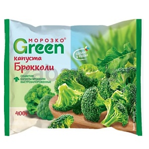 Брокколи «Морозко Green», зам., 400 г