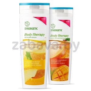 Гель для душа Synergetic, 380 мл, в ассорт.