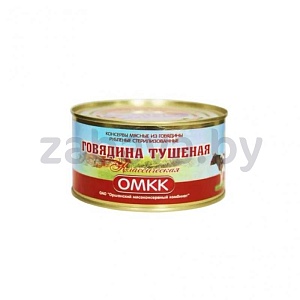 Консерва «Говядина Классическая» тушеная, «Оршанский» МК, 325 г