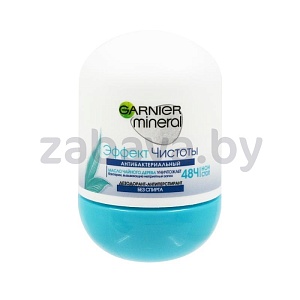 Дезодорант-антиперспирант шариковый Garnier Mineral, 50 мл