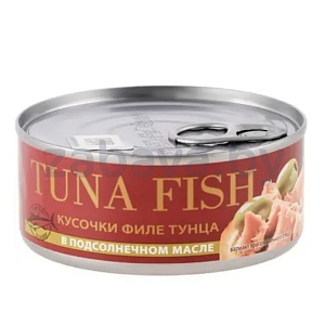 Тунец Food Collection, с доб. масла, 170 г