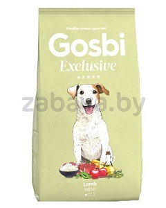 Корм для взрослых собак мелких пород Gosbi Exclusive Lamb Mini, с ягненком, 7 кг