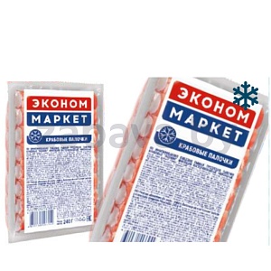 Крабовые палочки «Эконом Маркет», зам., имитация, 240 г