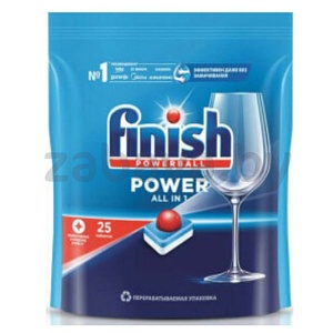 Таблетки д/ПММ Finish all-in-1 Max, 25 шт.