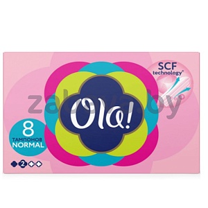 Тампоны гигиенические Ola! Normal, Super plus или Super, 8 шт., в ассорт.
