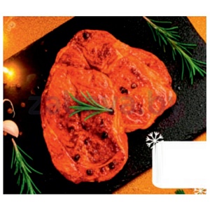 Стейк из тазобедренной части  в маринаде, п/ф, 1 кг