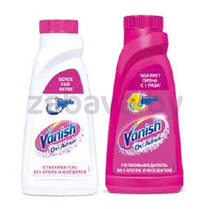 Жидкий пятновыводитель Vanish, 415 мл