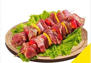 Шашлык «Смачный», со свиной шеи, охлажденный, 1 кг