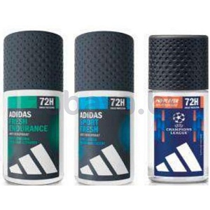 Дезодорант-антиперспирант Adidas Men, 50 мл, в ассорт.