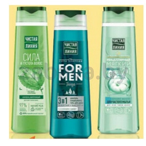 Шампунь «Чистая линия», в ассорт., 400 мл