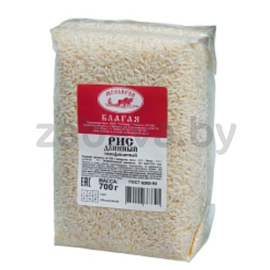 Рис «Мелькруп», «Благая», длинн., шлиф., 700 г