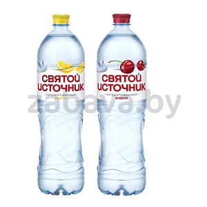 Напиток «Святой источник» со вкусом вишни/лимона, 1,5 л