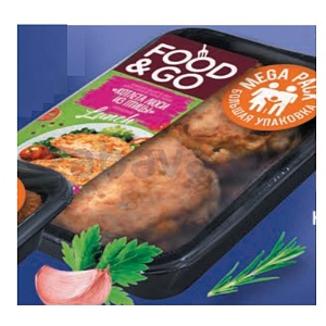 Котлета из птицы «Люси» Food&Go, 400 г