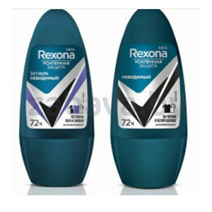 Дезодорант-антиперспирант шарик. Rexona Men, мужской, 50 мл, в ассорт.