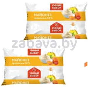 Майонез «Умный выбор», провансаль, 50%, 200 г