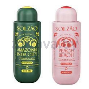 Гель для душа Solzao, 400 мл, в ассорт.