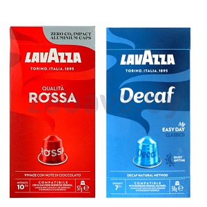 Кофе в капсулах Lavazza, qualità rossa или decaf, Италия, 10 шт.