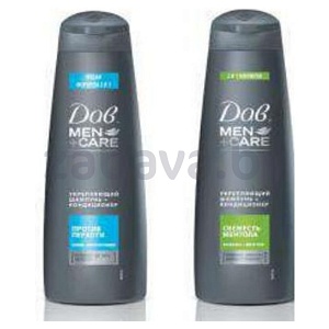 Шампунь-кондиционер для волос «Дав» Men+Care, 2в1, 380 мл