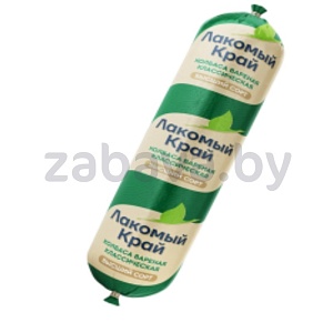Колбаса «Лакомый край», классич., вар., в/с, 1 кг, «Смолевичи Бройлер» ф-л «Юнимит»