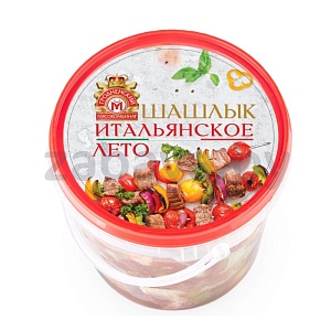Шашлык «Итальянское лето», с/м, п/ф, охл., «Гродненский» МК, 900 г