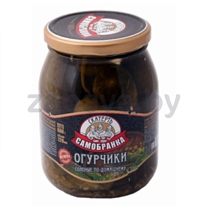 Огурчики «Скатерть-самобранка» «По-домашнему», 720 мл