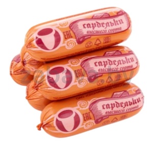 Сардельки «Молочные», в/с, 1 кг, «Слонимский» МК