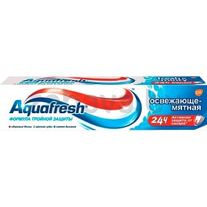Зубная паста Aquafresh, освежающе-мятная, 100 мл