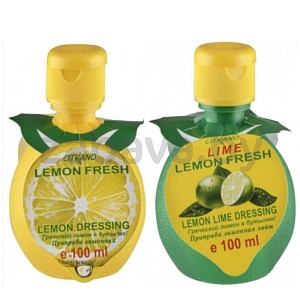 Приправа «Олимпик фудс», 100 мл, лимон или лимон с лаймом