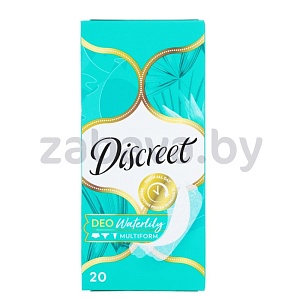 Гигиенические прокладки Discreet Deo Water Lily, 20 шт.