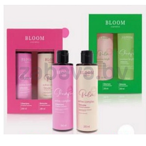 Набор подарочный Bloom, шампунь + бальзам, 200+200 мл, в ассорт.
