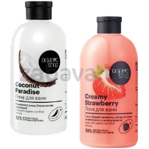 Пена для ванн Organic Shop, 500 мл