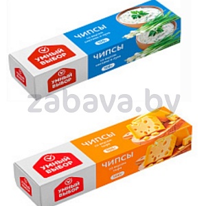 Чипсы «Умный выбор», 100 г, в ассорт.