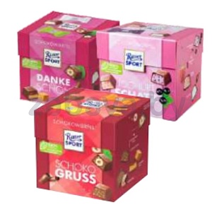 Набор конфет из молочн. шокол. Ritter Sport, 176 г, в ассорт.