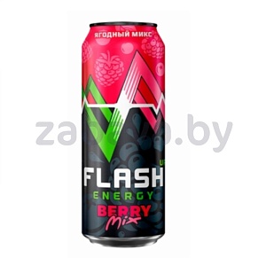 Напиток энергетический Flash Up Energy Berry Mix, ягодный микс, 450 мл