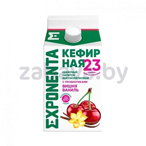 Напиток Exponenta «Кефирная» или вишня-ваниль, 450 г