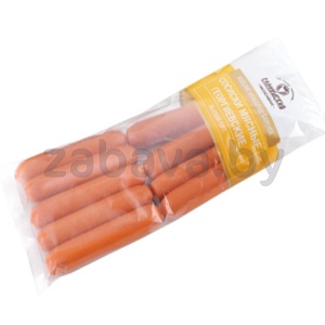 Сосиски «Георгиевске», в/с, в/у, 390 г, «Слонимский» МК