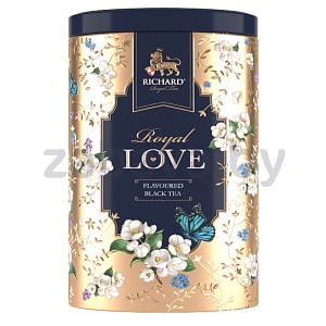 Чай черный листовой Richard Royal Love, 80 г