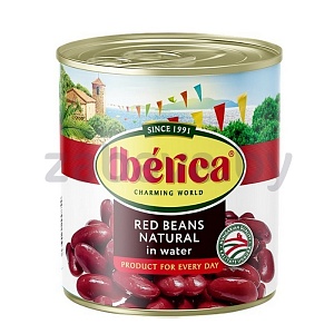 Фасоль Iberica, красная в рассоле, 420 г