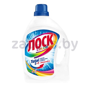 Гель для стирки «Лоск» Color Total 3в1, 1,95 л
