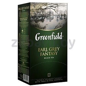 Чай Greenfield, Earl Grey Fantasy, 25 пак.