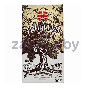 Шоколад горький «Коммунарка» Truffles, элит, десертн. с начинкой, 200 г