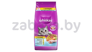 Корм Whiskas для кошек, с курицей, 5 кг