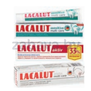 Зубная паста Lacalut, 100 мл, в ассорт.