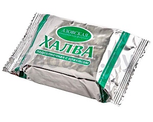 Халва подсолнечная с арахисом, 350 г